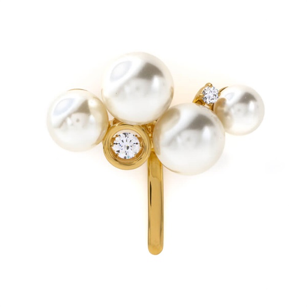 ダンシングジュエル ポニーフック バランスパール(ゴールドカラー