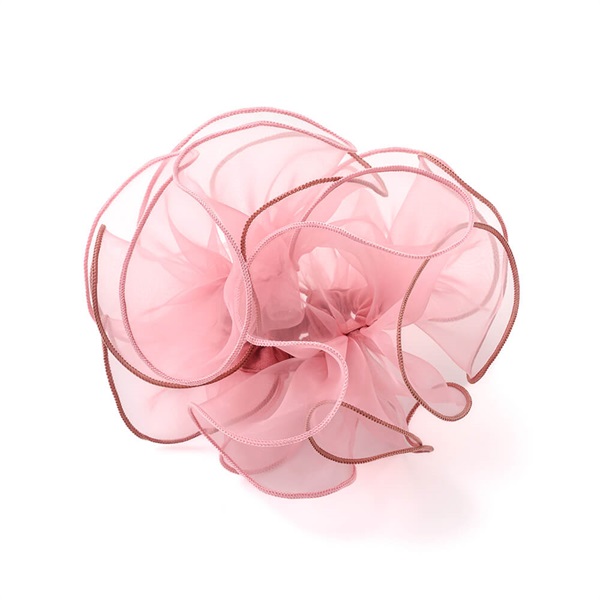 レイヤードフリル シュシュ(ダークピンク) | シュシュ | COMPLEX BIZ