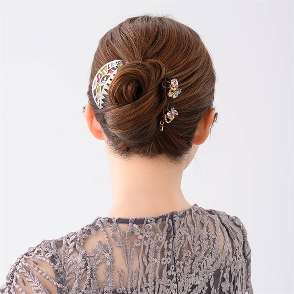 ボタニカルレジン ステンレスコーム(マルチカラー) | コーム | COMPLEX