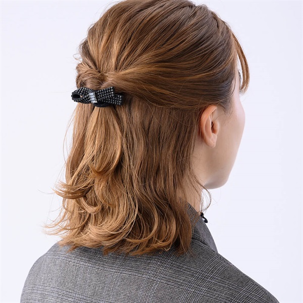 クリスタルメッシュパヴェ ポニー(ブラック) | ポニー | COMPLEX BIZ