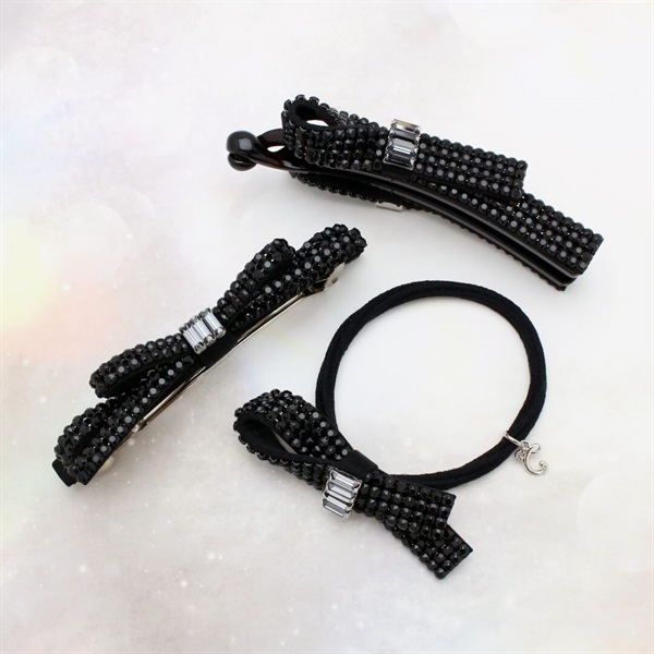 クリスタルメッシュパヴェ ポニー(ブラック) | ポニー | COMPLEX BIZ