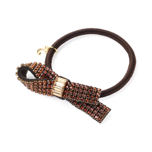 クリスタルメッシュパヴェ ポニー(ライトブラウン) | ポニー | COMPLEX