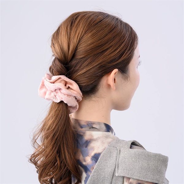 パフフローラル シュシュ(ピンク) | シュシュ | COMPLEX BIZ ONLINE