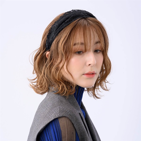 フリーリーレース フレキシフィットヘアバンド(ブラック) | フレキシ