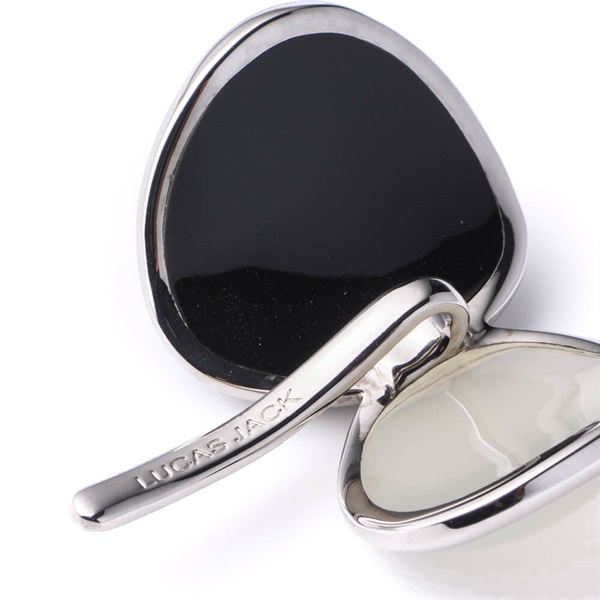 LUCAS JACK ツートーンポニーフック(ブラック) | ポニーフック