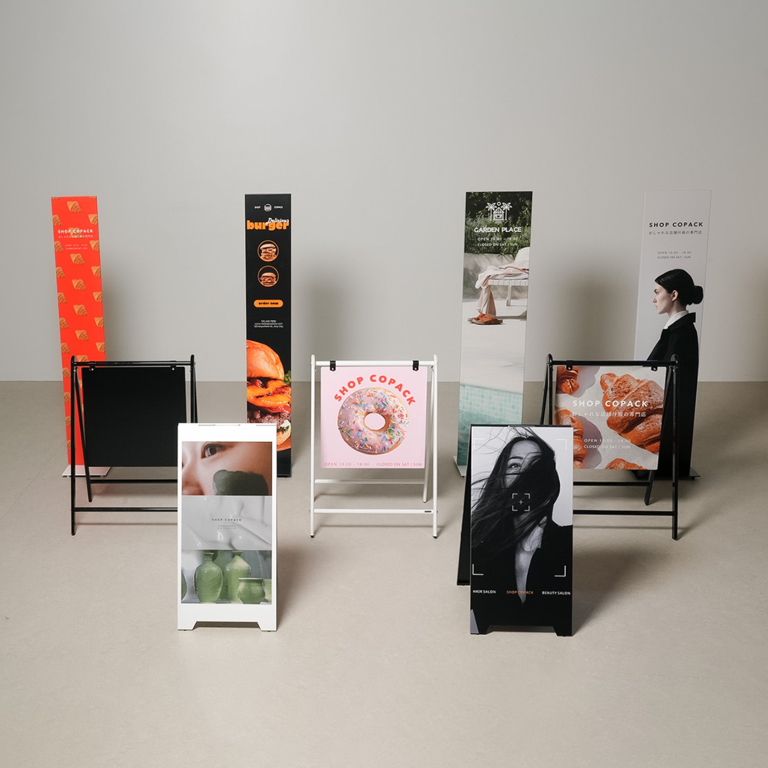 サインスタンド｜おしゃれな什器の企画・製造・販売 SHOP COPACK