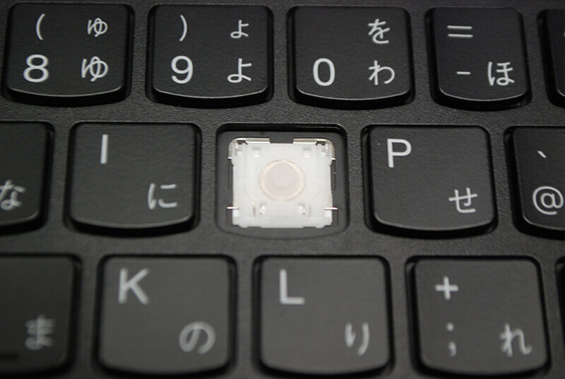 Lenovo ThinkPad L13 Gen3 パンタグラフ修理 キーキャップが外れたら