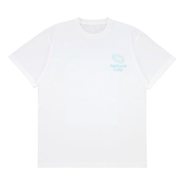 Tシャツ-ホワイト【Natural Lag Premium Acoustic Live Tour 2025