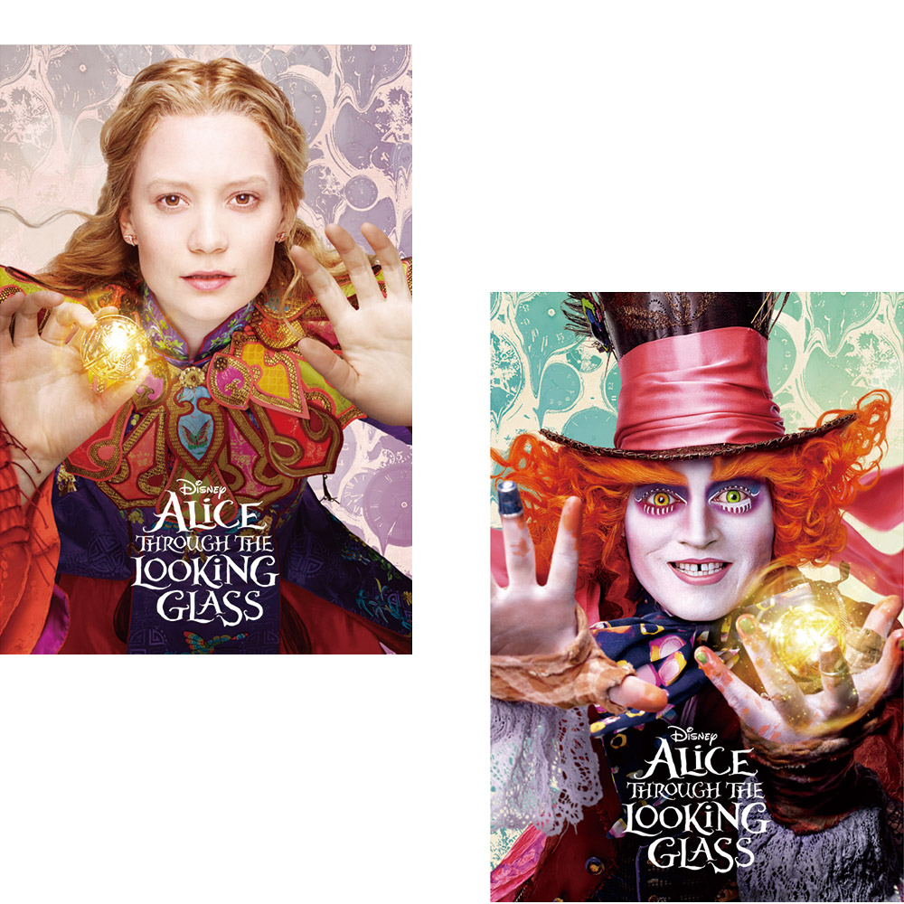 送料無料】3Dポストカード アリス・イン・ワンダーランド 第1弾・第2弾