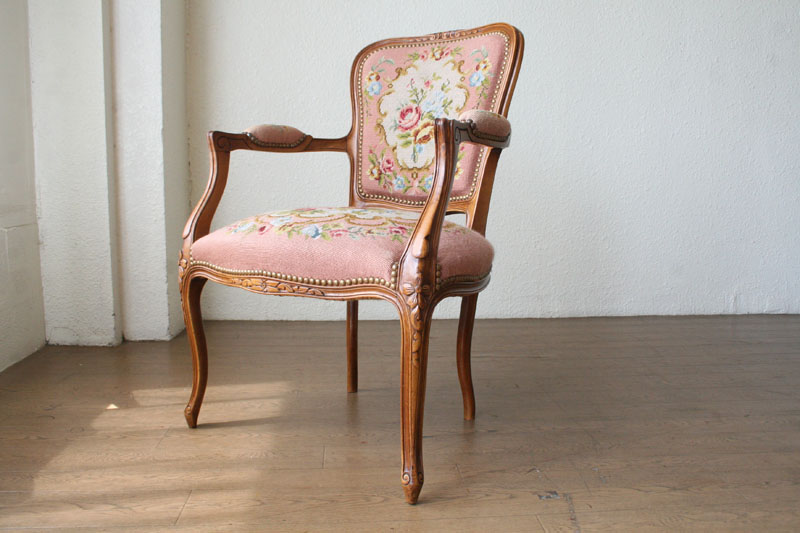 プチポワンアームチェア｜アンティーク家具・照明の専門店｜デニム