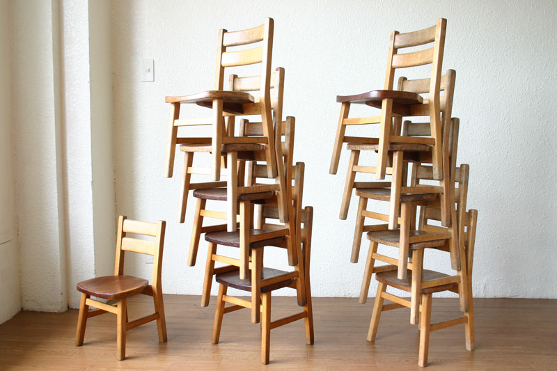 アーコールErcol ソリッドエルム キッズチェア｜アンティーク家具