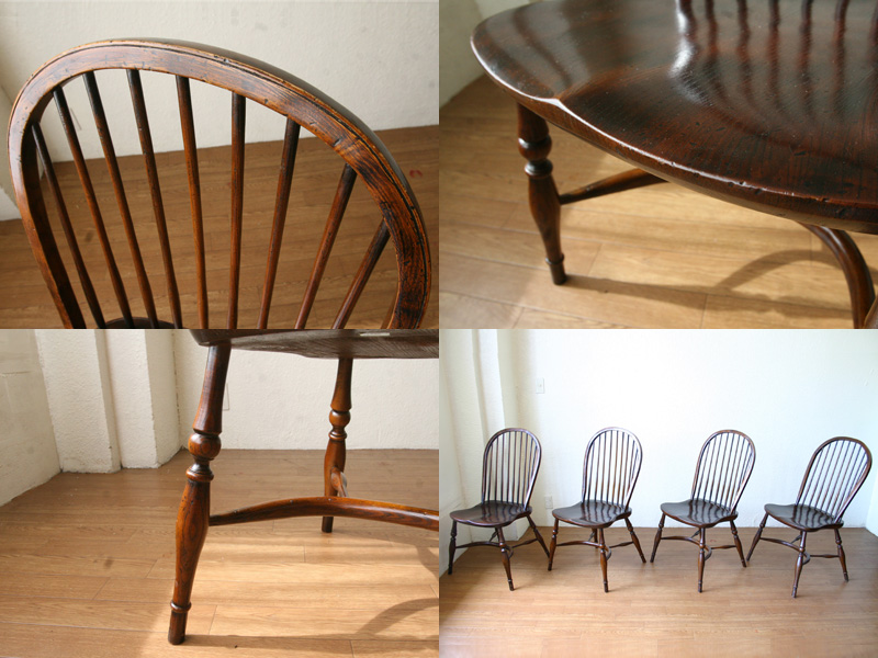 ウィンザーボウバックチェア｜アンティーク家具・照明の専門店｜デニム