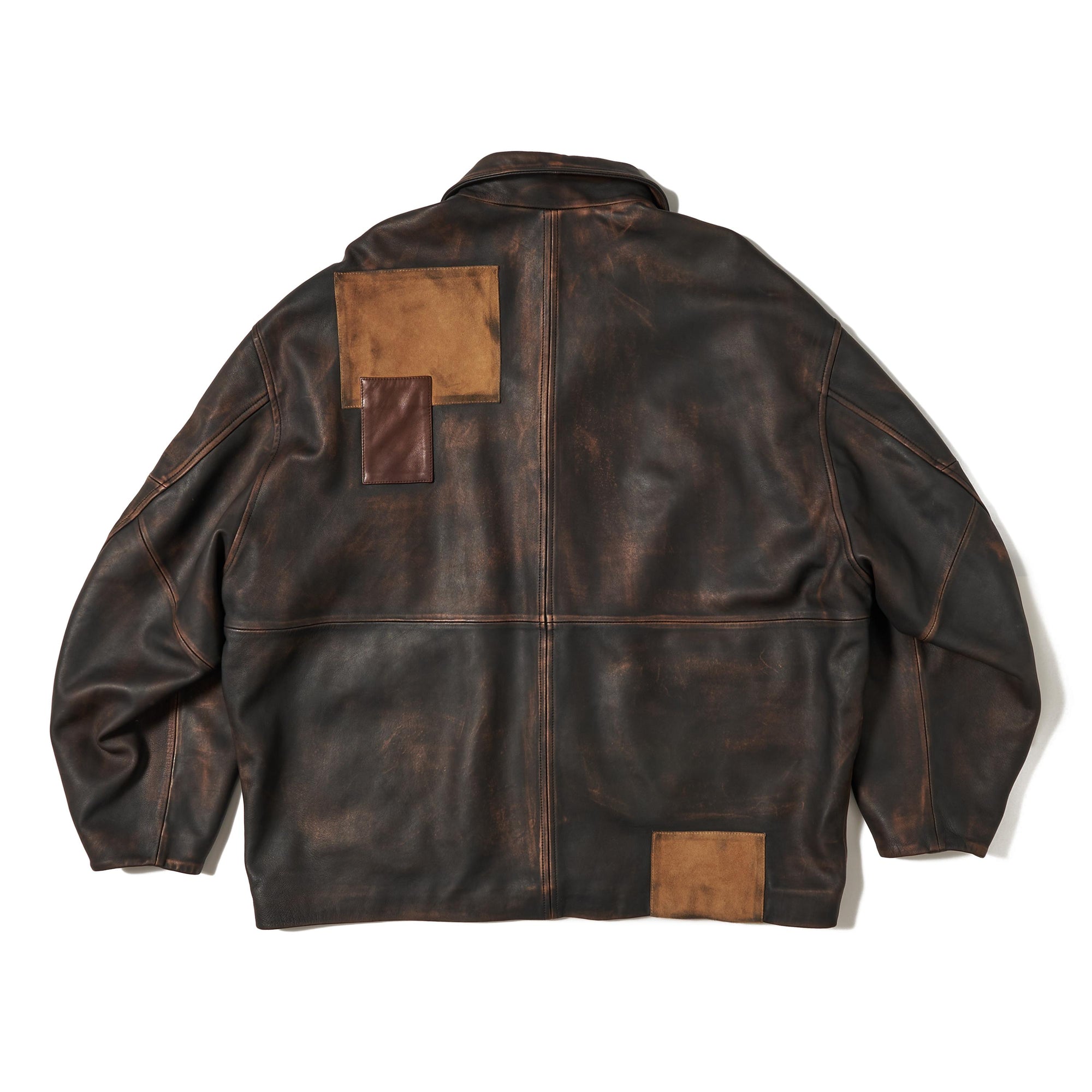 PATCHWORK LEATHER JACKET – doublet