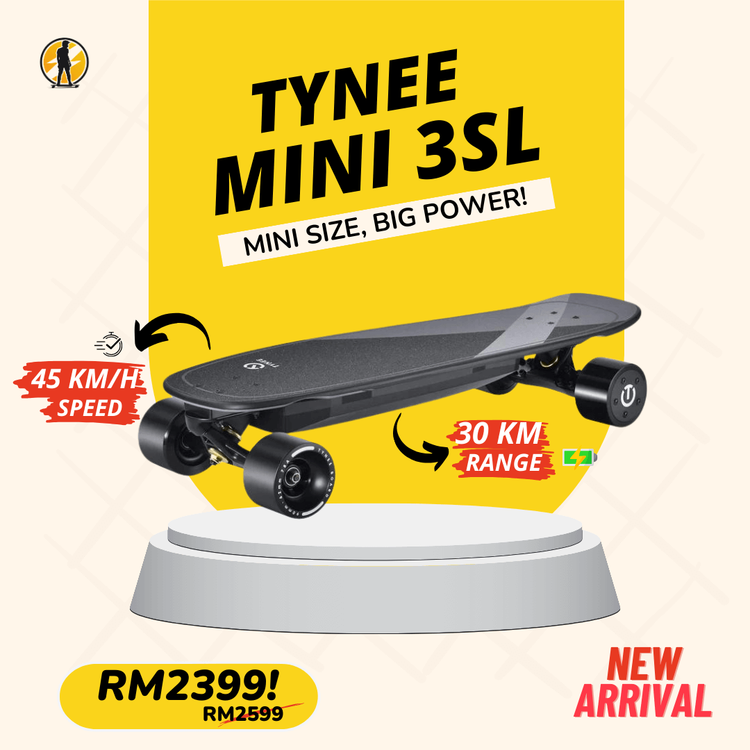 Tynee Mini 3 SL - Mini Electric Skateboard - Shop | Electric