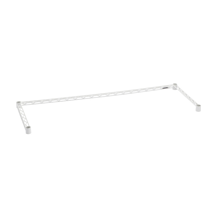 ベーシックシリーズ オーダー3方クロスバー W875×D300mm ホワイト 1本