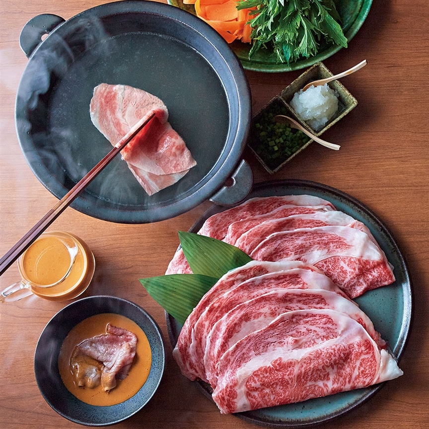 A3等級黒毛和牛しゃぶしゃぶギフトセット 3人前: 惣菜・ご飯のお供