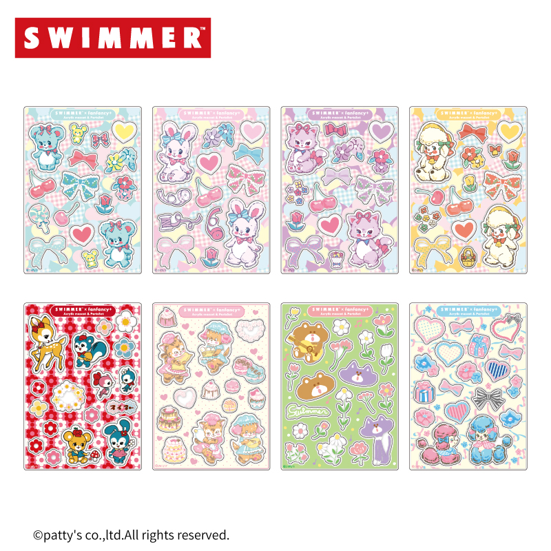 SWIMMER×fanfancy+ アクリルマスコット＆パーツセット リバニー