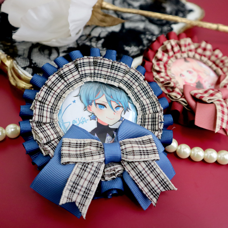 キャラメルロゼット缶バッジホルダー ストロベリー| FUKUYA ONLINE