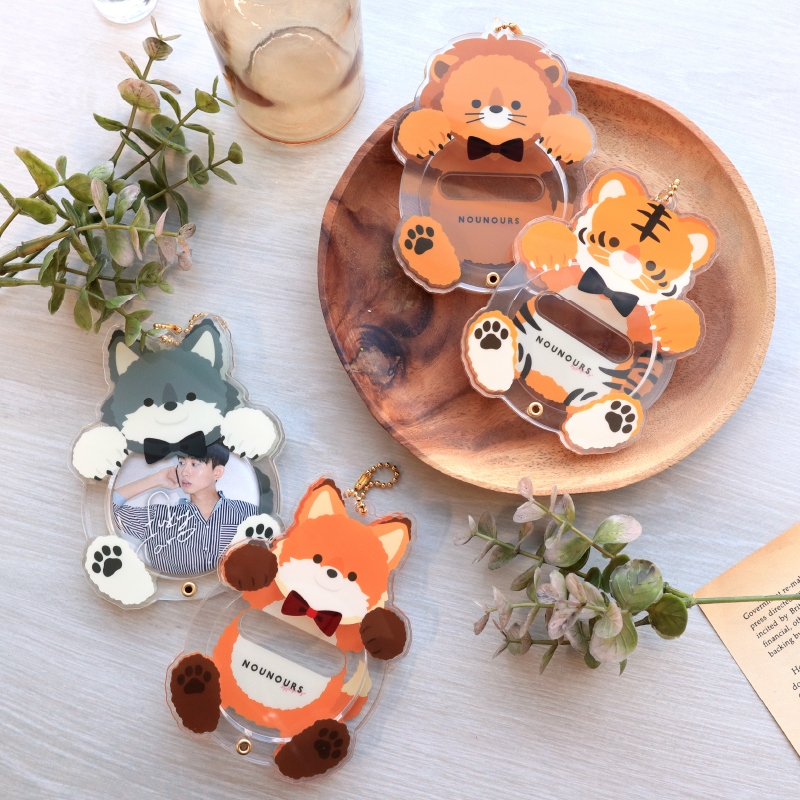 缶バッジアクリルフレーム アニマル きつね| FUKUYA ONLINE フクヤ