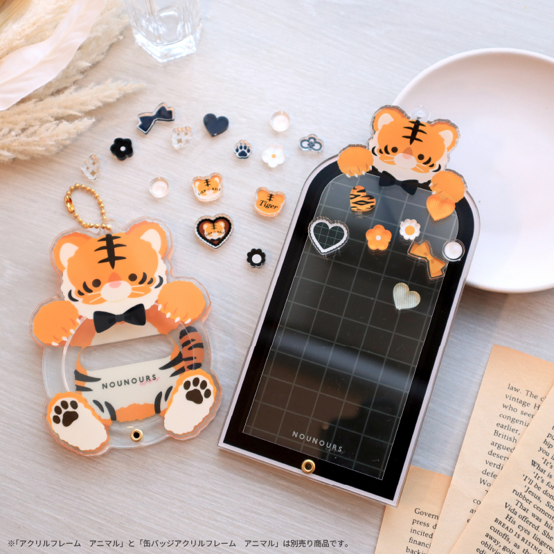 缶バッジアクリルフレーム アニマル おおかみ| FUKUYA ONLINE フクヤ