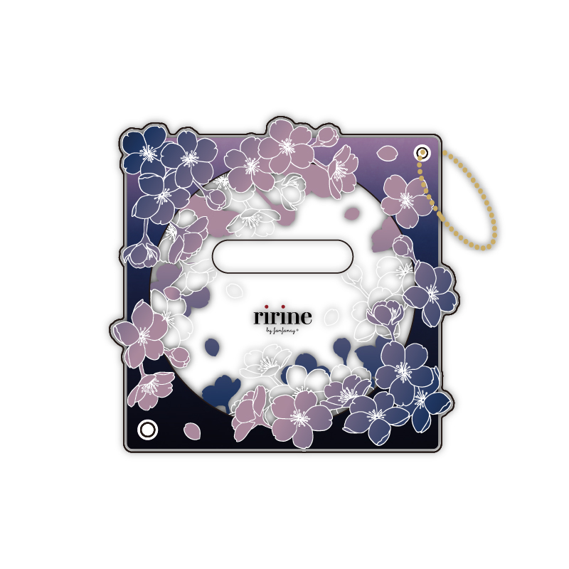 缶バッジアクリルフレーム75mm 桜 夜桜| FUKUYA ONLINE フクヤオンライン