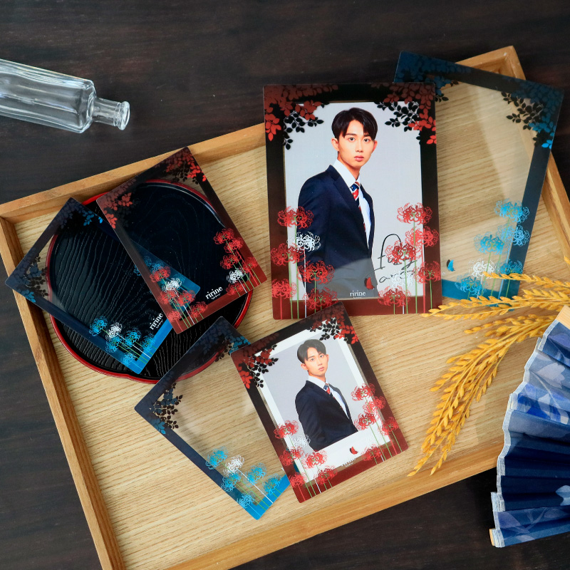 硬質ケース インスタントフォトサイズ 彼岸花 赤| FUKUYA ONLINE