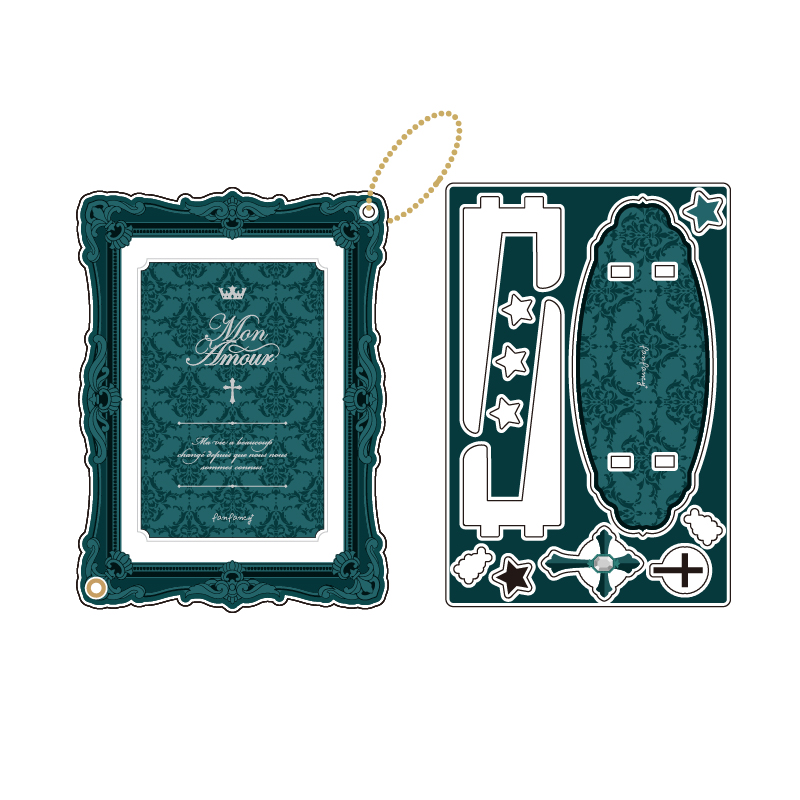 ゴシックアクリルフレーム カードサイズ ターコイズ| FUKUYA ONLINE