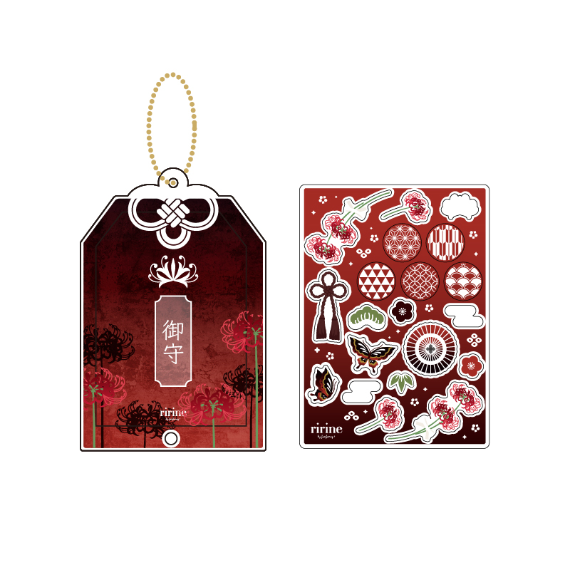 お守りミニアクリルフレーム 和花 彼岸花| FUKUYA ONLINE フクヤオンライン