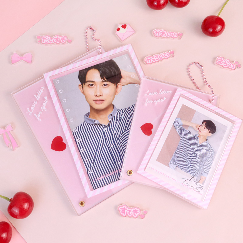 ラブレターアクリルフレーム ブロマイドサイズ パープル| FUKUYA