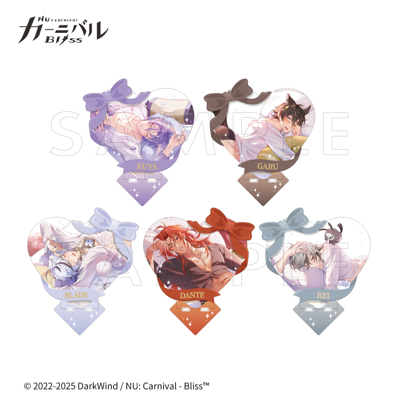 NU: Carnival - Bliss×fanfancy+ ハートアクリルスタンド エイト