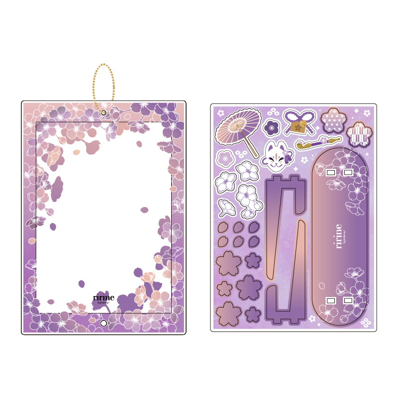 桜アクリルフレーム 大 紫色| FUKUYA ONLINE フクヤオンライン