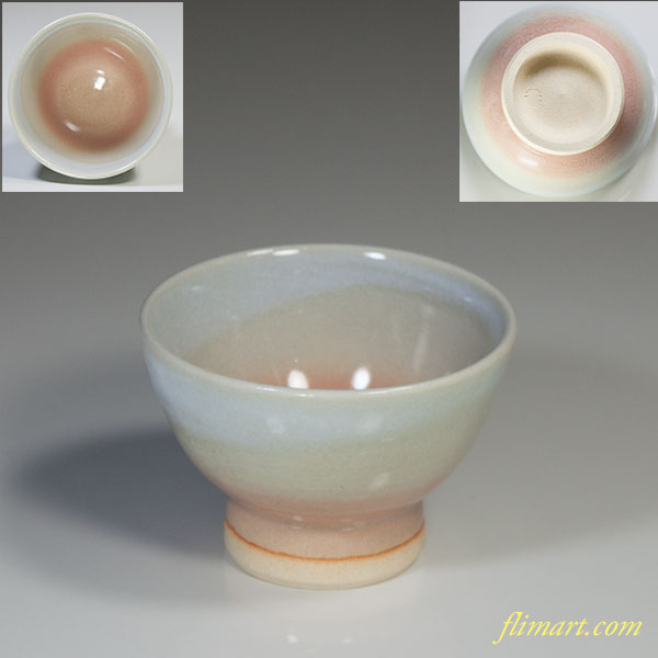 萩焼椿窯天鵬山汲出湯呑五客セット | 和食器リサイクル通販専門店