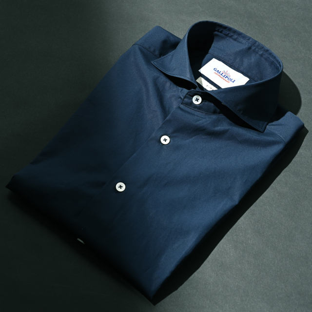 THOMAS MASON／トーマスメイソンシルケットコットンシャツ