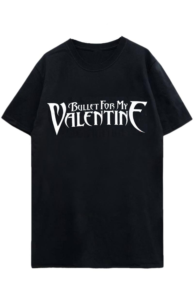 BULLET FOR MY VALENTINE Logo T-shirt Black / ロックファッション