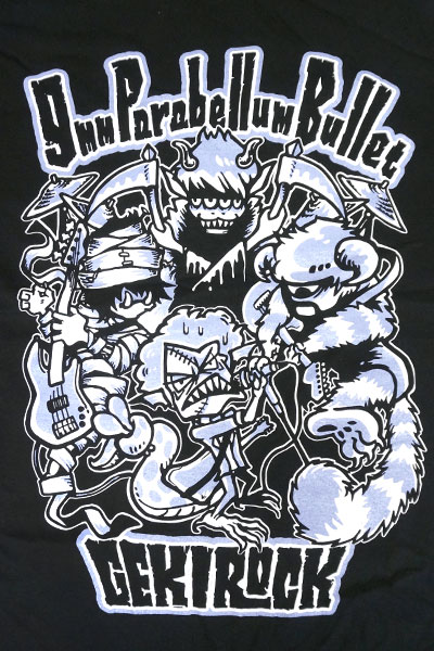 ゲキクロ限定デザイン】9mm Parabellum Bullet x ゲキクロ “モンスター