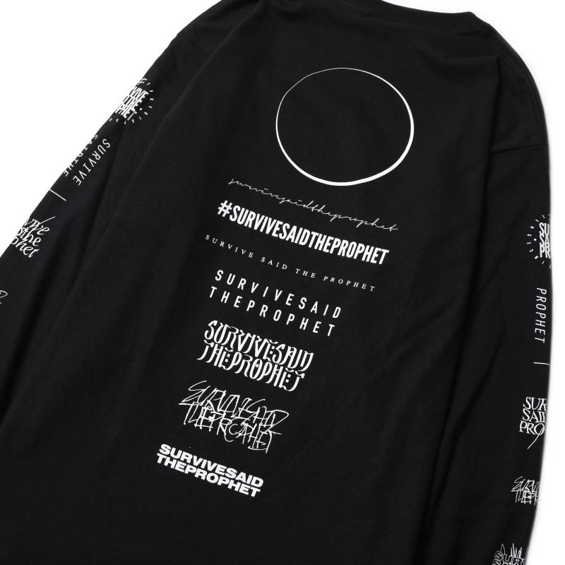 Survive Said The Prophet MIXED LOGO L/S TEE BLACK / ロック