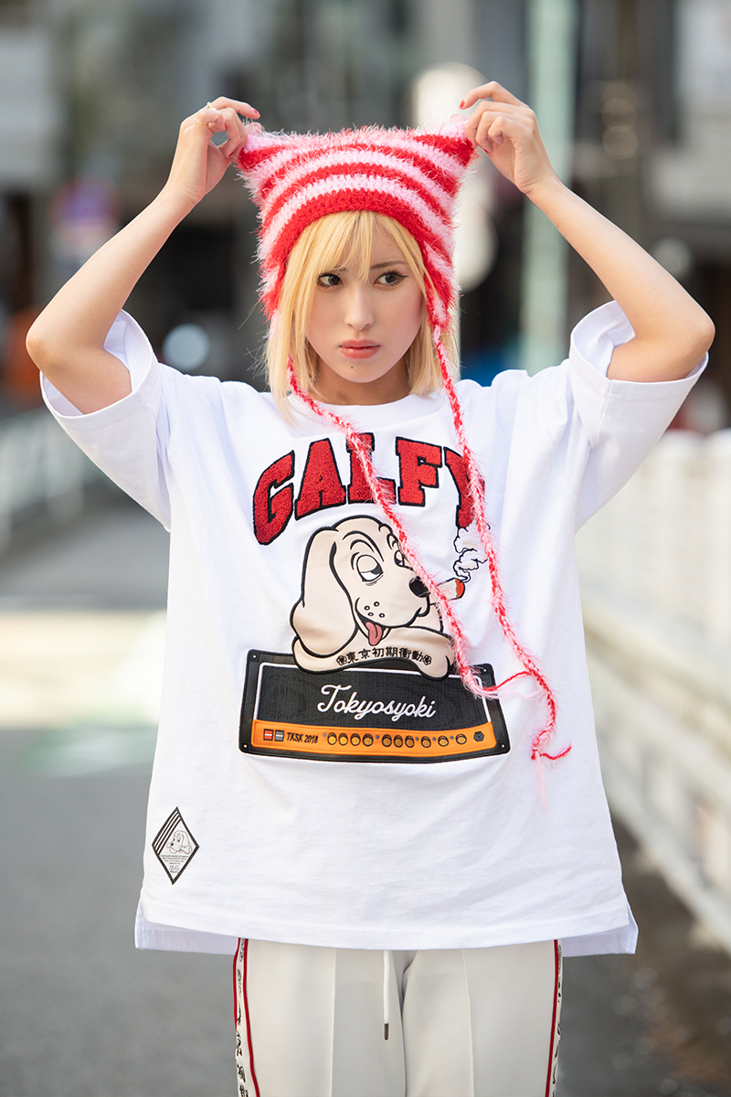 数量限定】東京初期衝動×GALFY×GEKIROCK CLOTHING 限定コラボ・Tシャツ