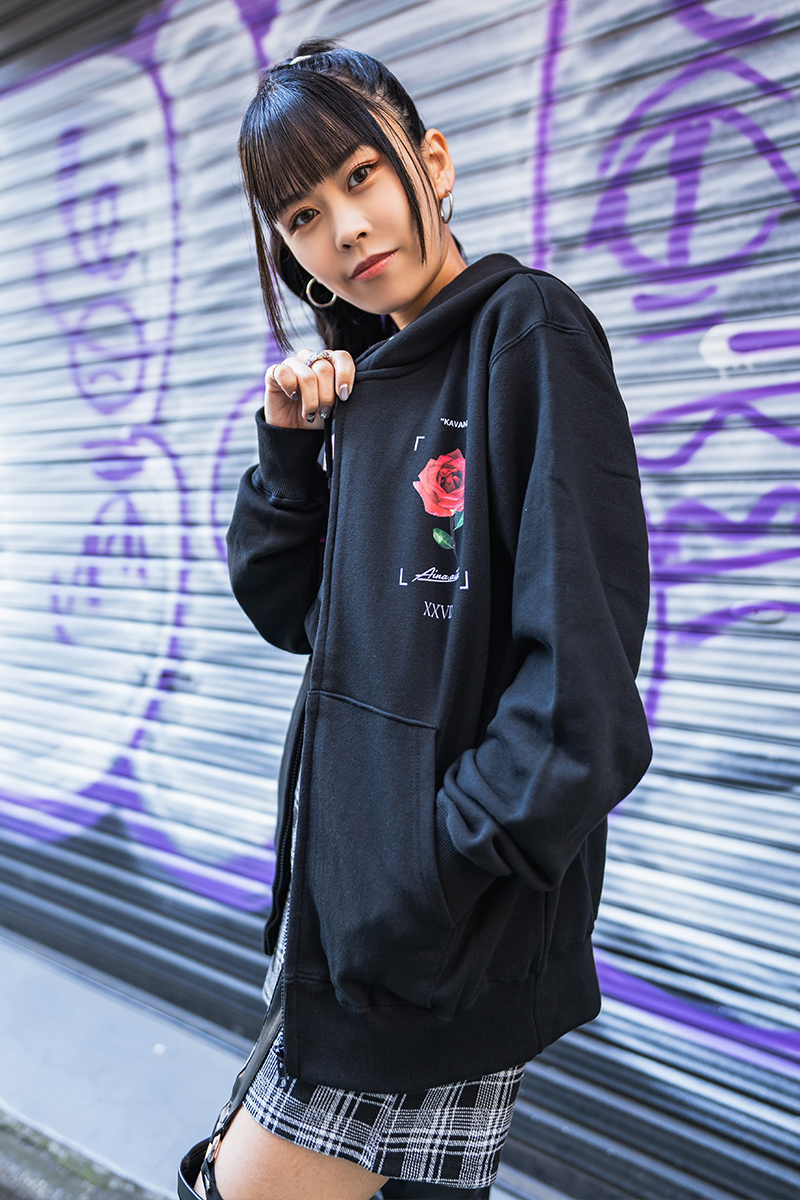 相羽あいな×KAVANE×GEKIROCK CLOTHINGスペシャル・コラボ・ジップ