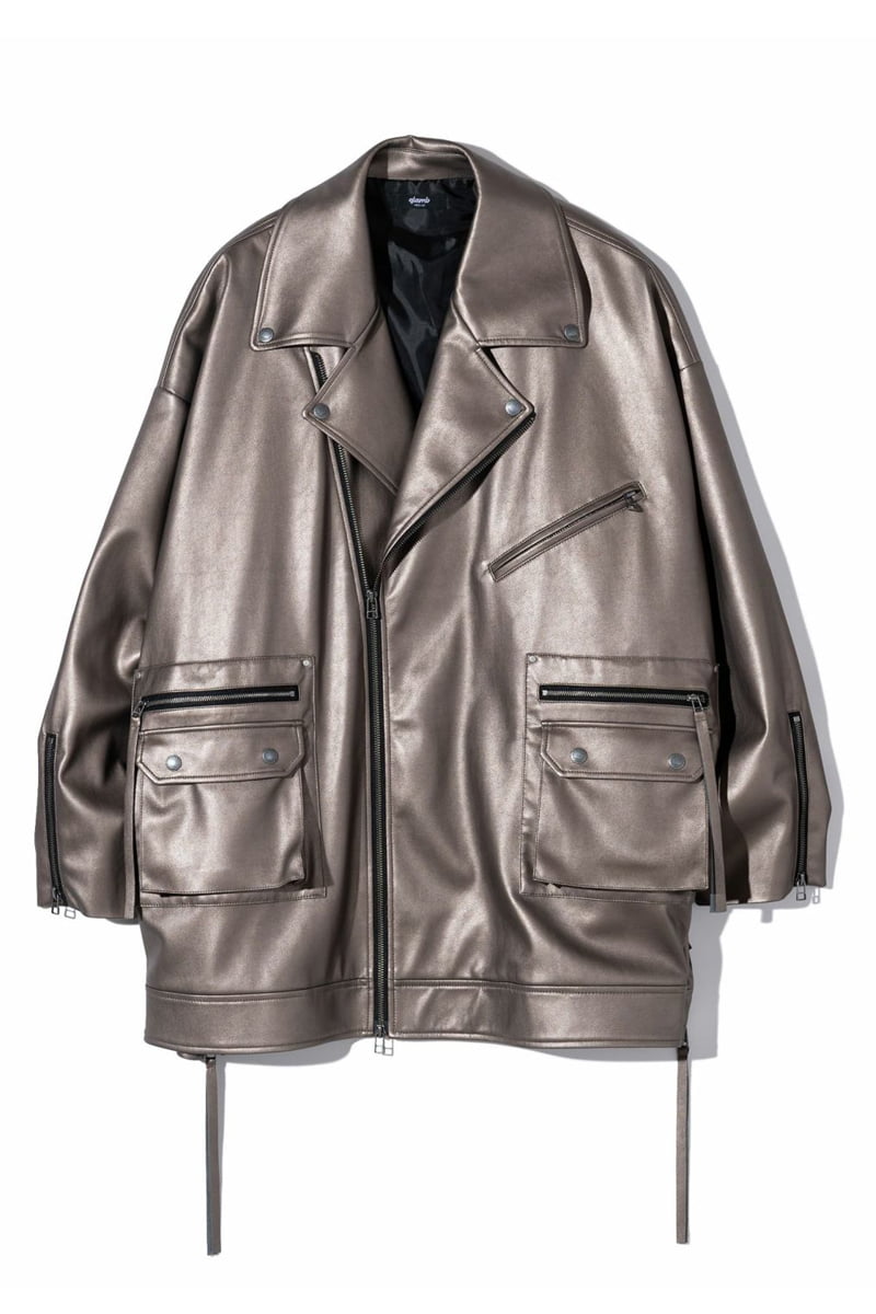 予約商品】glamb (グラム) 4XL Riders Jacket / フォーエックスエル