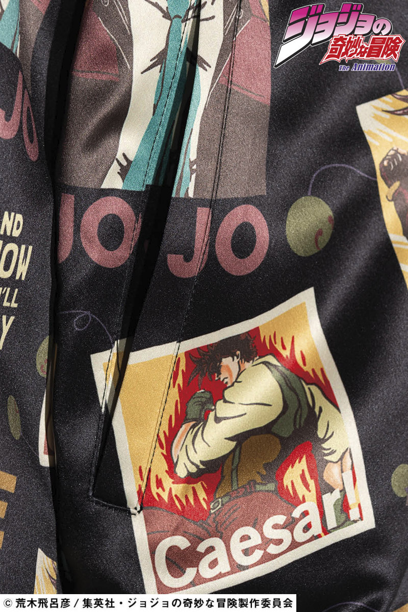 予約商品】ジョジョの奇妙な冒険xglamb(グラム) Joseph Joestar Jacket