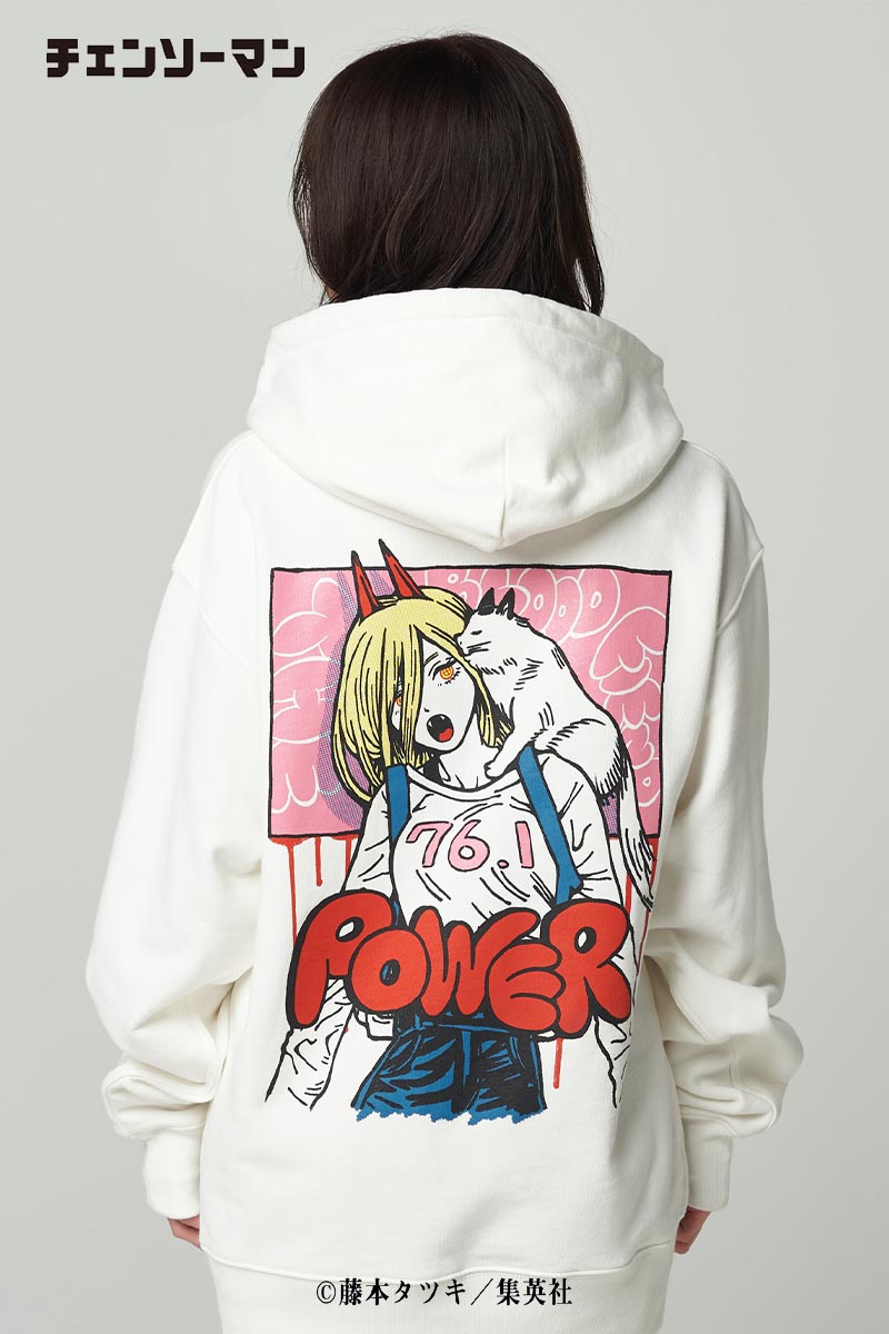 予約商品】glamb (グラム)×チェンソーマン Power Hoodie White