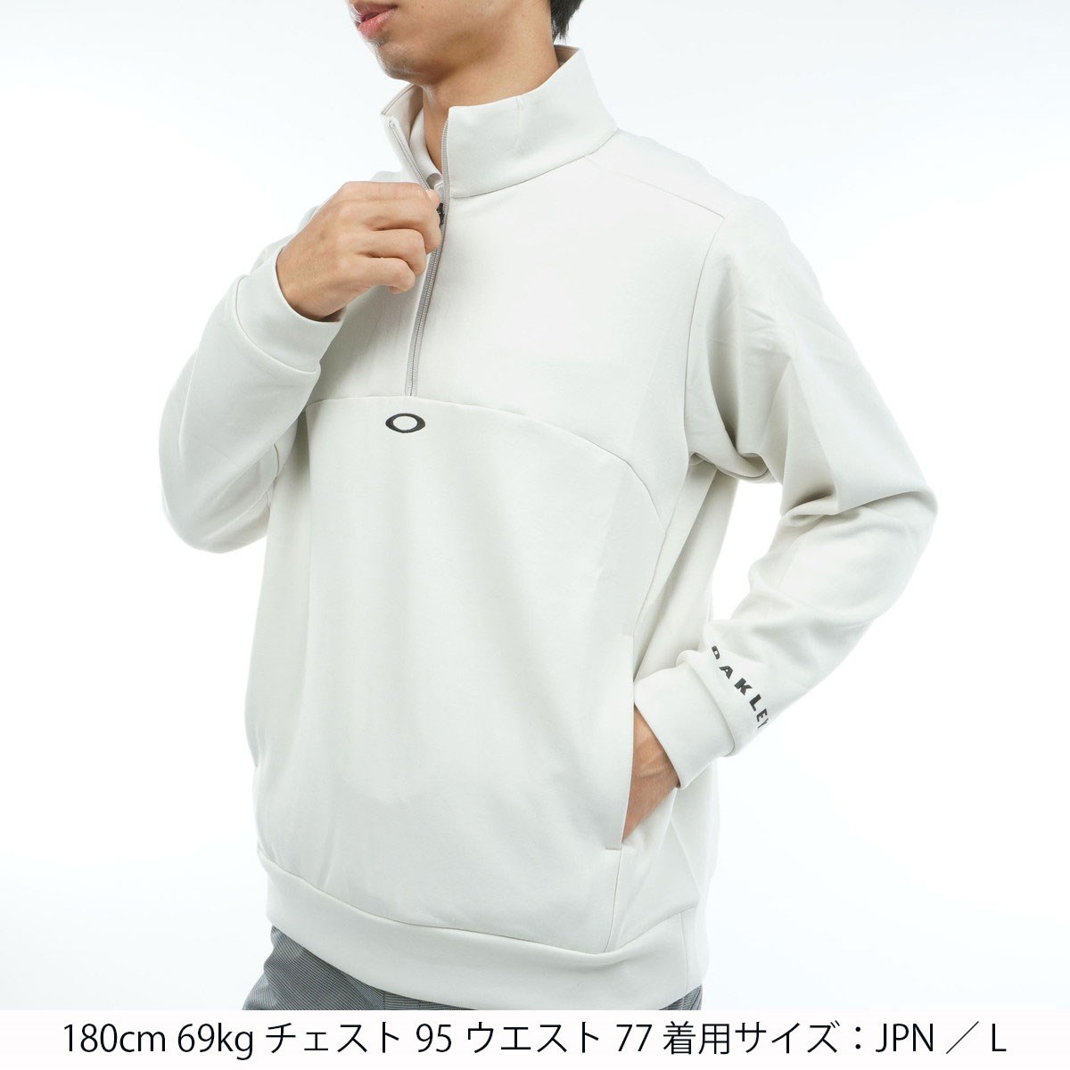 dショッピング |オークリー OAKLEY OAKLEY ハーフジップフリースプル