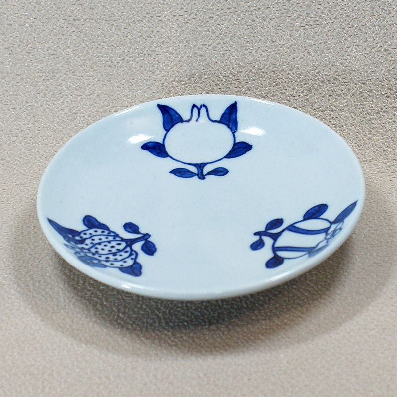 銀山-上の畑焼陶芸センター / 三多紋皿（5寸皿）