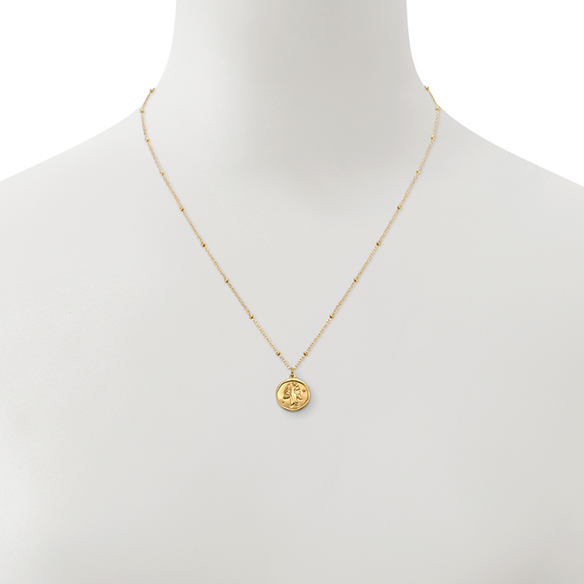 K18イエローゴールド 星座ペンダント 乙女座 | 高品質 金・プラチナ