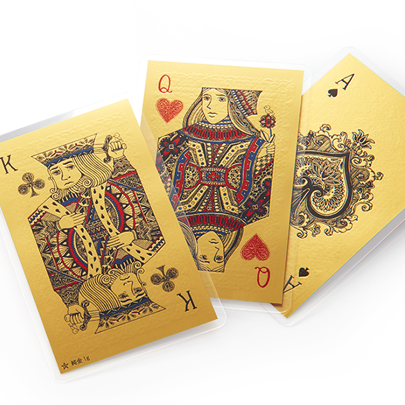 純金 プレイングカード（トランプ／純金1gカード×54枚） | 高品質 金