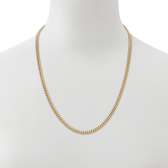 K18イエローゴールド キヘイネックレス （2面カット） 25g/50cm | 高