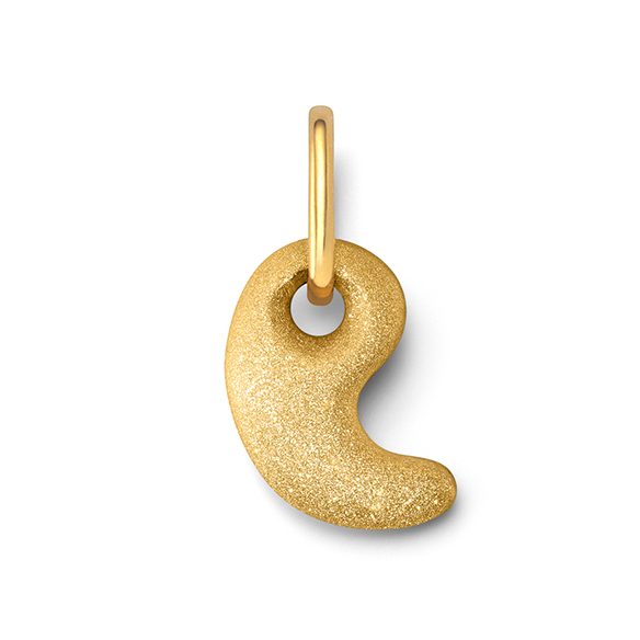 純金 勾玉 ペンダントトップ（大）管付き | 高品質 金・プラチナ