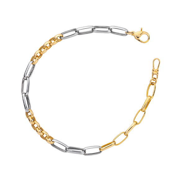 プラチナ/K18イエローゴールド ブレスレット | 高品質 金・プラチナ