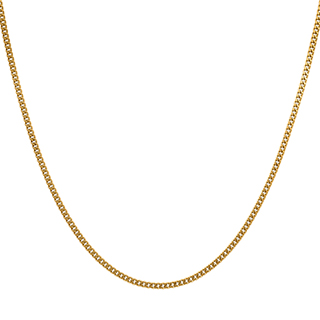 K18イエローゴールド キヘイネックレス （2面カット） 25g/50cm | 高