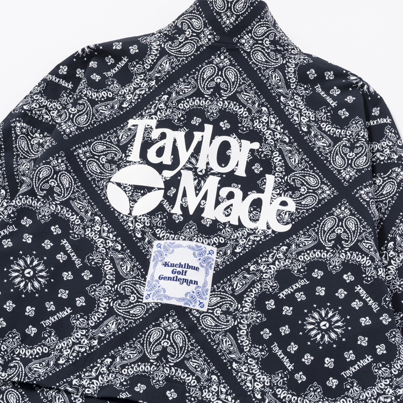 TaylorMade×Kuchibue Golf ダブルバンダナブルゾン グレー GO/LOOK